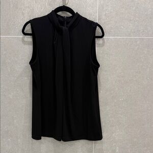 Chico’s Black Label Elegant Black Sleeveless Top